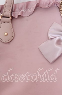 画像2: ｍ petit by misako / トートバッグ  ピンク O-25-08-31-030-LO-BG-OW-OS