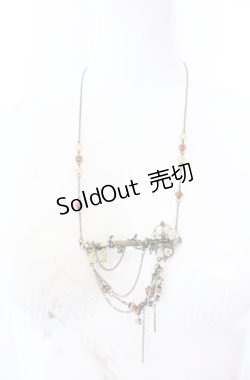 画像2: axes femme / 薔薇鍵ネックレス  アンティークゴールド O-25-08-31-003-AX-AC-OW-OS