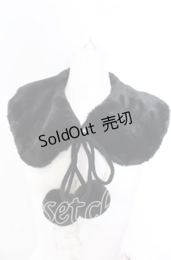 画像1: m petit by misako / ファーティペット  クロ O-25-08-31-033-LO-ZA-OW-OS