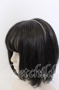 LOLITAその他 / ビジューラインカチューシャ  シルバー O-25-08-31-039-LO-AC-OW-ZT488-F006