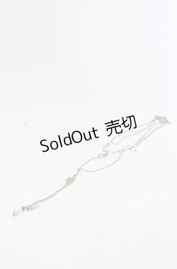 画像2: axes femme / スノーモチーフラリエット  ゴールド O-25-08-31-042-AX-AC-OW-ZT394-F003