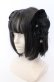画像1: Hoshibako Works / 藤花集中華風お団子クリップ式ヘッドドレス  クロ O-25-08-31-048-LO-AC-OW-OS (1)