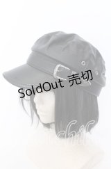 Jamieエーエヌケー / PUキャスケット  クロ O-25-08-31-050-LO-AC-OW-ZT500