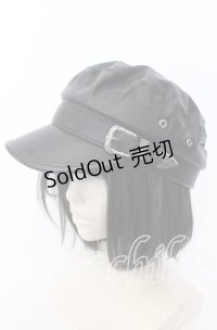 Jamieエーエヌケー / PUキャスケット  クロ O-25-08-31-050-LO-AC-OW-ZT500