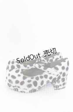 画像2: DearMyLove / ダルメシアン柄パンプス 23.0ｃｍ シロ×クロ O-25-08-31-052-EL-SH-OW-OS