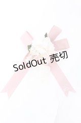 Victorian maiden / コサージュリボンクリップ  ピンク O-25-09-01-001-CL-AC-OW-ZT485
