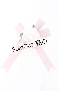 Victorian maiden / コサージュリボンクリップ  ピンク O-25-09-01-001-CL-AC-OW-ZT485