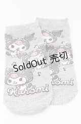 サンリオ / ソックス+巾着セット ソックス単品  グレー O-25-09-01-018-EL-ZA-IG-ZT485-F001
