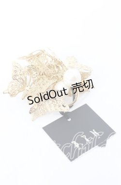 画像2: 【SALE】BPN / バタフライリング  ゴールド O-25-09-01-002-GO-AC-IG-ZT485-F003