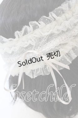 画像2: PINK HOUSE / ドットチュールヘアバンド  ベージュ O-25-09-01-024-LO-AC-OW-OS