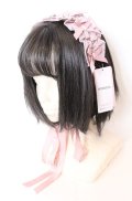Chalmiere / フリルヘッドドレス  ピンク O-25-09-01-026-LO-AC-IG-OS