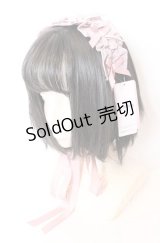 Chalmiere / フリルヘッドドレス  ピンク O-25-09-01-026-LO-AC-IG-ZT485-F002