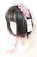 画像1: Chalmiere / フリルヘッドドレス  ピンク O-25-09-01-026-LO-AC-IG-OS (1)