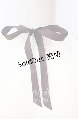 画像3: 【SALE】INGEBORG / カメリア＆ローズリボンネックレス  ワイン O-25-09-01-033-LO-AC-OW-ZT485-F003