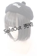 MILK / ポンポン付きベレー  クロ O-25-09-03-027-ML-AC-OW-OS