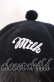 画像2: MILK / ポンポン付きベレー  クロ O-25-09-03-027-ML-AC-OW-OS (2)