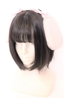 画像1: axes femm kawaii / mikkoキャラクターズカチューシャ  Aうさぎ（ピンク） O-25-09-03-029-AX-AC-OW-OS