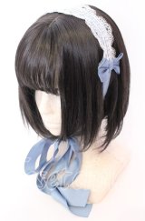 Chalmiere / シュエットヘッドドレス  サックス O-25-09-03-031-LO-ZA-OW-ZT488-F006