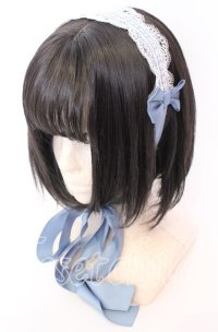 Chalmiere / シュエットヘッドドレス  サックス O-25-09-03-031-LO-ZA-OW-ZT488-F006