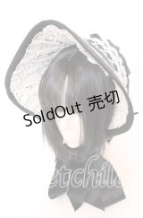 Innocent World / クラシカルリボンボンネット  クロ×キナリ O-25-09-03-032-IW-AC-OW-OS