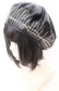 画像1: CuLLt / GOKOU BERET　ベレー  ブラック×シルバー O-25-09-03-039-PU-AC-IG-OS (1)