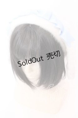 画像1: To Alice / Pastel Baby Rabbitベレー  シロ×サックス O-25-09-03-040-LO-AC-OW-ZT387