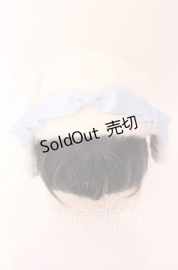 画像3: To Alice / Pastel Baby Rabbitベレー  シロ×サックス O-25-09-03-040-LO-AC-OW-ZT387