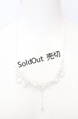 画像2: axes femme POETIQUE / スネークネックレス  シロ O-25-09-03-046-AX-AC-OW-OS