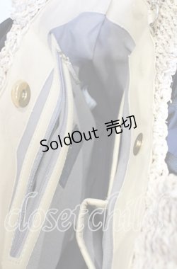 画像4: INGEBORG / リボンデザインメイズバッグ  ナチュラル×クロ O-25-09-03-004-LO-BG-IG-OS