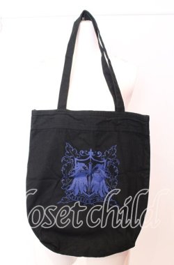 画像2: ATELIER BOZ / ケルヴィントートバッグ  ブラック×ブルー O-25-09-03-005-EL-BG-OW-OS