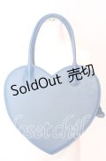 MILK / ハートバッグ  ブルー O-25-09-03-006-ML-BG-OW-OS