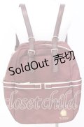 【SALE】m petit by misako / AM2WAYリュック  ワイン O-25-09-03-008-LO-BG-OW-ZT-K024