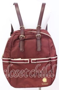 m petit by misako / AM2WAYリュック  ワイン O-25-09-03-008-LO-BG-OW-ZT-K024