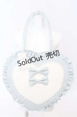 画像1: axes femme kawaii / 推し活ハートバッグ  サックス O-25-09-03-009-AX-BG-OW-OS