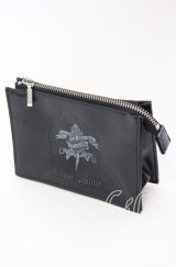 Jean Paul GAULTIER / SAFE SEX FOR EVER ポーチ  ブラック O-25-09-03-011-GO-ZA-IG-ZT012