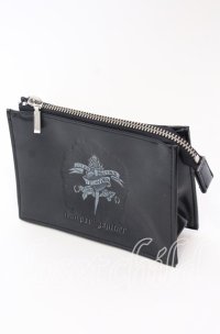 Jean Paul GAULTIER / SAFE SEX FOR EVER ポーチ  ブラック O-25-09-03-011-GO-ZA-IG-ZT012