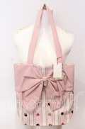 Amavel / Nounours Chocolatory リボントート  ピンク O-25-09-03-014-CA-BG-OW-OS