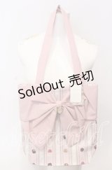 Amavel / Nounours Chocolatory リボントート  ピンク O-25-09-03-014-CA-BG-OW-ZT501