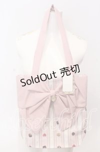 Amavel / Nounours Chocolatory リボントート  ピンク O-25-09-03-014-CA-BG-OW-ZT501