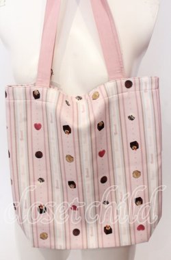 画像3: Amavel / Nounours Chocolatory リボントート  ピンク O-25-09-03-014-CA-BG-OW-OS