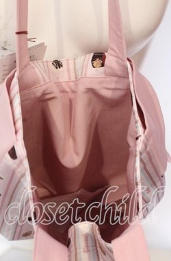 画像4: Amavel / Nounours Chocolatory リボントート  ピンク O-25-09-03-014-CA-BG-OW-OS
