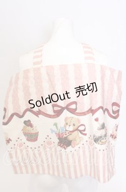 画像1: 【SALE】Innocent World / スイーツテディベアショップバッグ  ピンク O-25-09-03-015-IW-BG-OW-ZT501