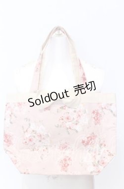 画像1: PINK HOUSE / 2016 Ribbon tote bag トートバッグ単品  ピンク O-25-09-03-020-LO-BG-OW-OS