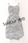 MILK / Melodyドレス  ミッドナイト Music O-25-09-04-024-ML-OP-OW-OS