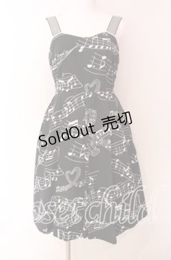 画像1: MILK / Melodyドレス  ミッドナイト Music O-25-09-04-024-ML-OP-OW-OS