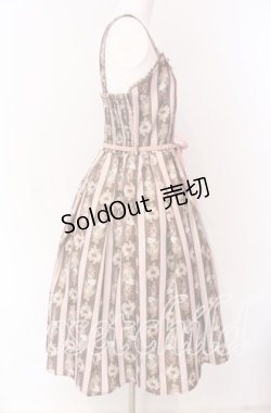 画像3: axes femme kawaii / Rosy Bear柄ジャンスカ M ブラウン O-25-09-04-003-AX-OP-OW-OS