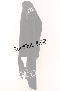 画像3: Qutie Frash / 着物カーデ  ブラック×パープル O-25-09-04-027-QU-TO-OW-OS