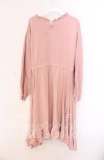 画像2: 【SALE】merry jenny / パフフリルギャザーカットワンピース F ピンク O-25-09-04-029-LO-OP-OW-ZT082 (2)