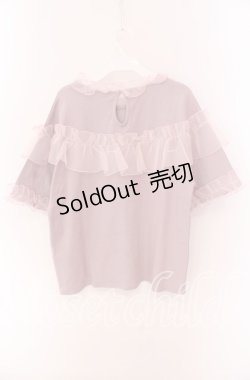 画像2: merry jenny / いそざいフリルTシャツ F ピンク O-25-09-04-034-LO-TO-OW-ZT0924B