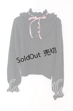 画像1: Ank Rouge / フリルヨークニット M クロ O-25-09-04-040-CA-TO-OW-OS
